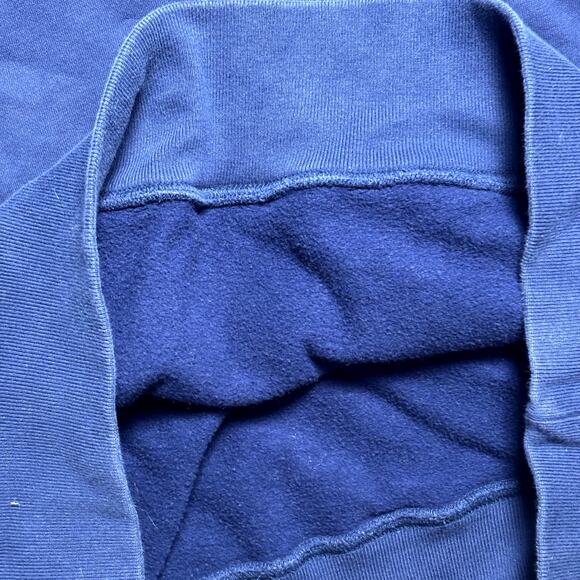 Polo Ralph Lauren Blue Preppy Teddy Bear Hoodie Pullover Sweatshirt size Large - Picture 6 of 8